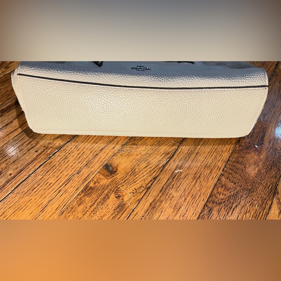 COACH Gray Suede Prairie Chain Satchel - Picture 5 of 9